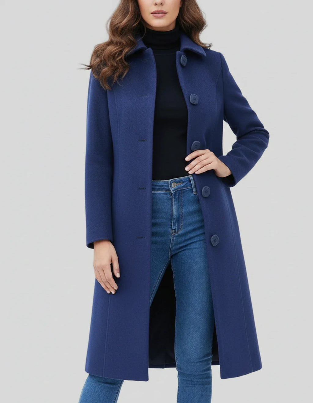 Women's Winter Semi-formal Warm Long Trench Coat