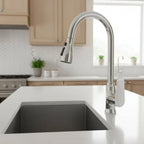 High Arc Kitchen Faucet Pull Down Sprayer