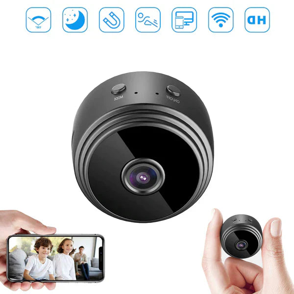 Mini WiFi Security Camera Night Vision & Motion Detection - Image 3