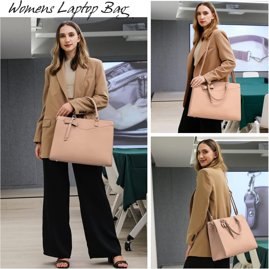 Women’s Work Laptop Tote Bag with Organised Multi-Compartment Layout - Image 11