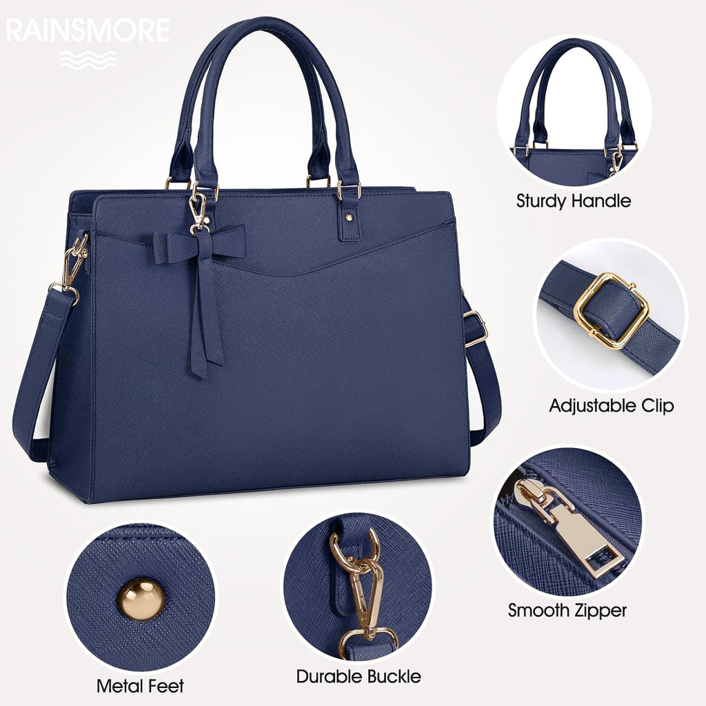 Women’s Work Laptop Tote Bag with Organised Multi-Compartment Layout - Image 20