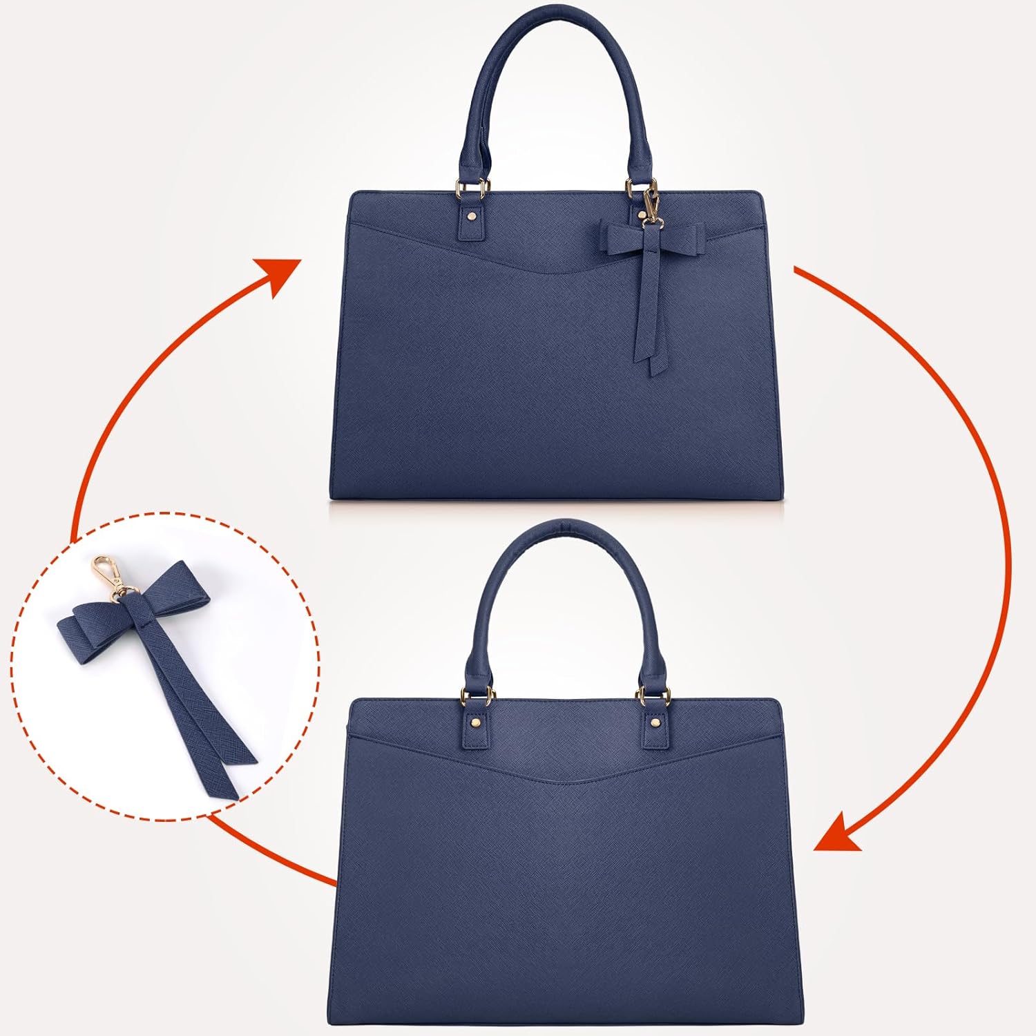Women’s Work Laptop Tote Bag with Organised Multi-Compartment Layout - Image 22