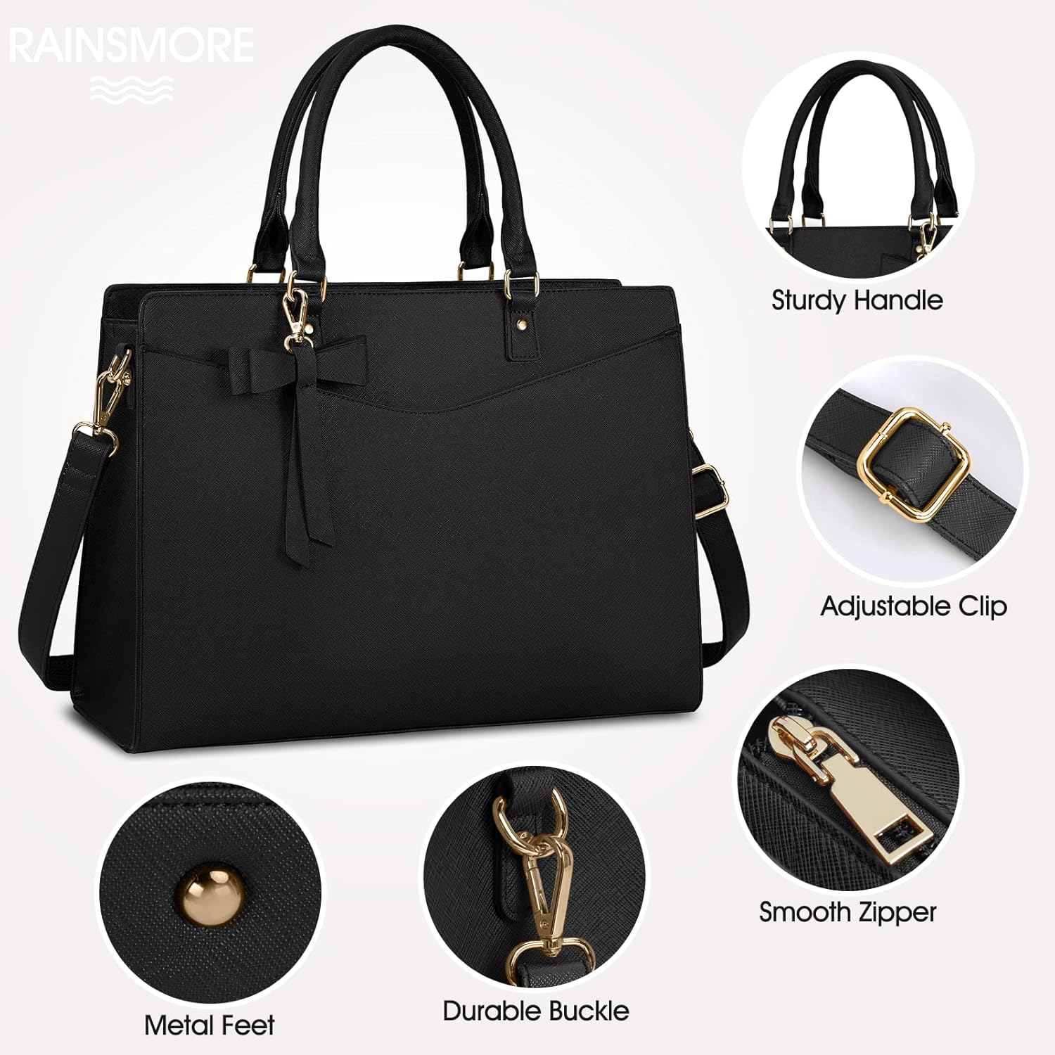 Women’s Work Laptop Tote Bag with Organised Multi-Compartment Layout - Image 26