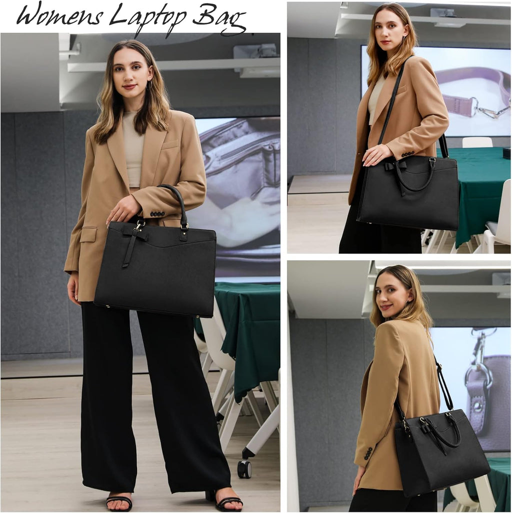 Women’s Work Laptop Tote Bag with Organised Multi-Compartment Layout - Image 29