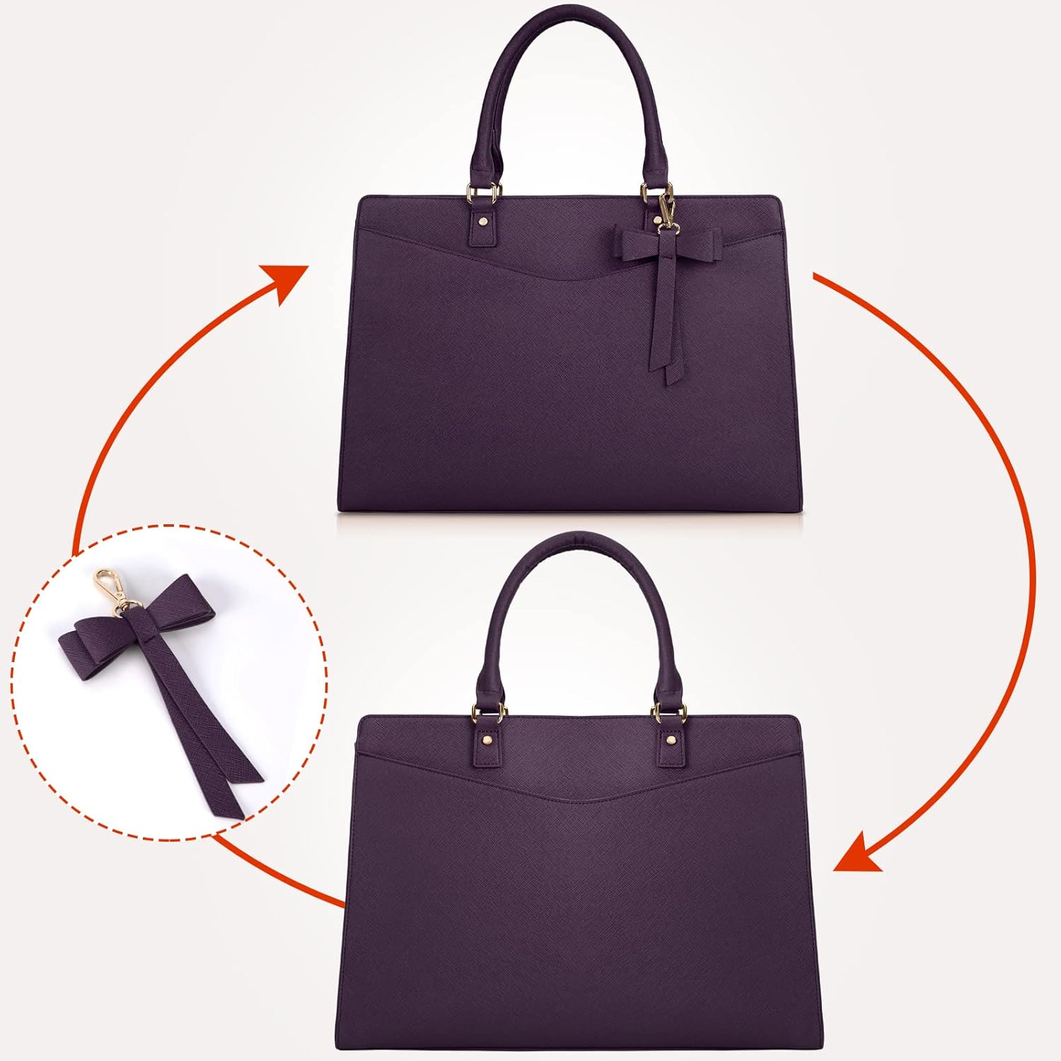 Women’s Work Laptop Tote Bag with Organised Multi-Compartment Layout - Image 34