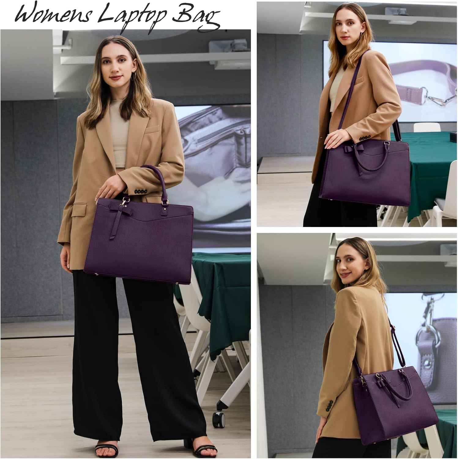 Women’s Work Laptop Tote Bag with Organised Multi-Compartment Layout - Image 35