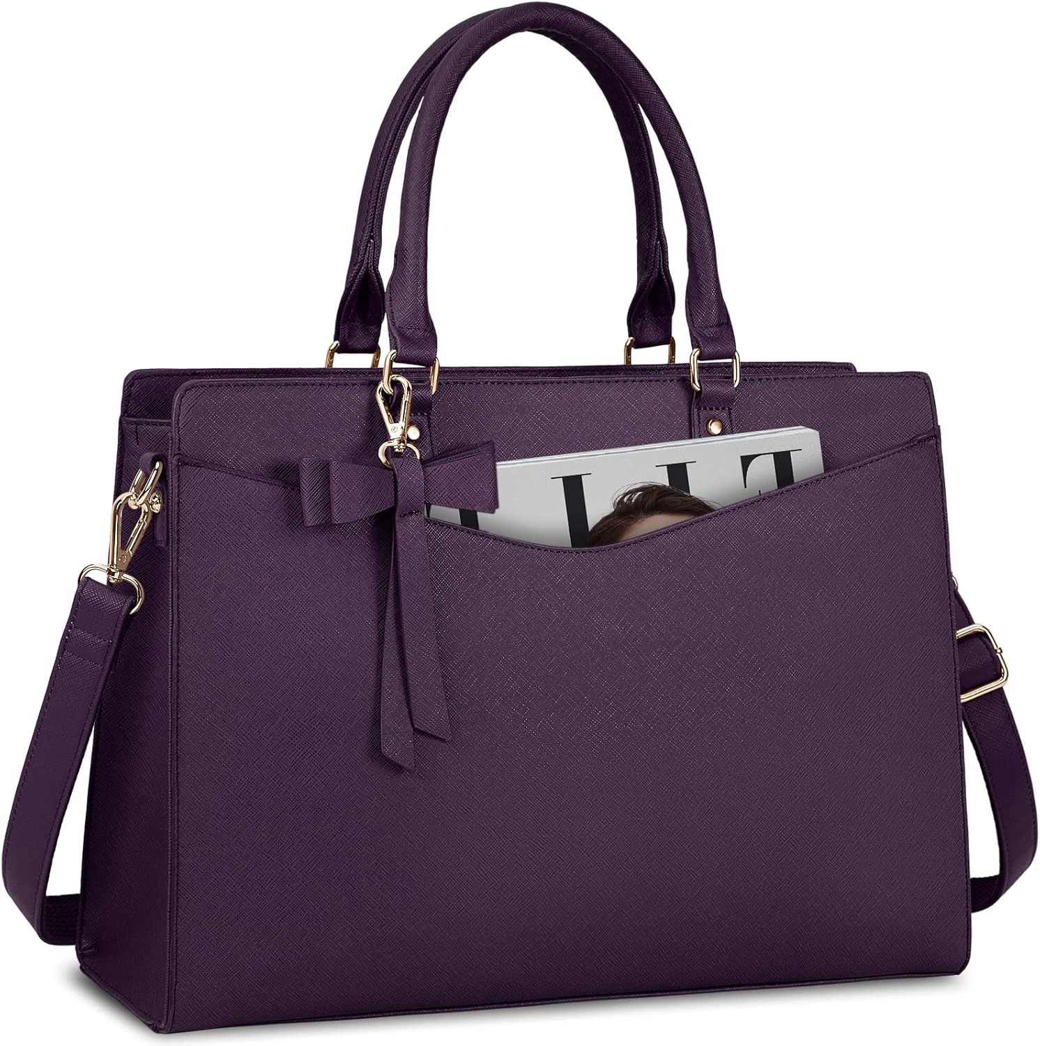Women’s Work Laptop Tote Bag with Organised Multi-Compartment Layout - Image 31