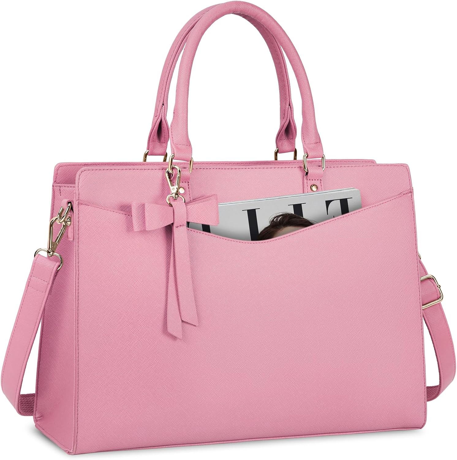 Women’s Work Laptop Tote Bag with Organised Multi-Compartment Layout - Image 13
