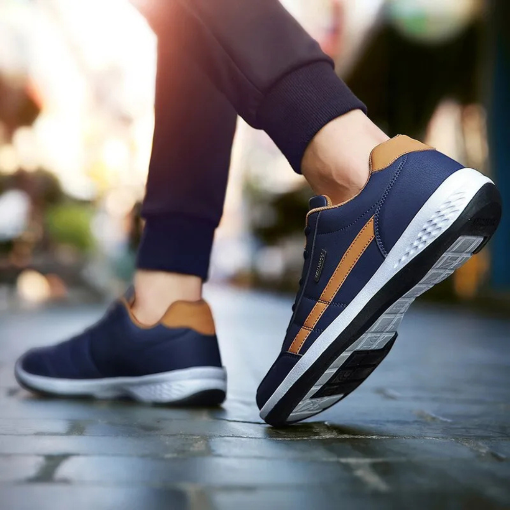 Men's Classic Lace-up Athletic Outdoor Sneakers