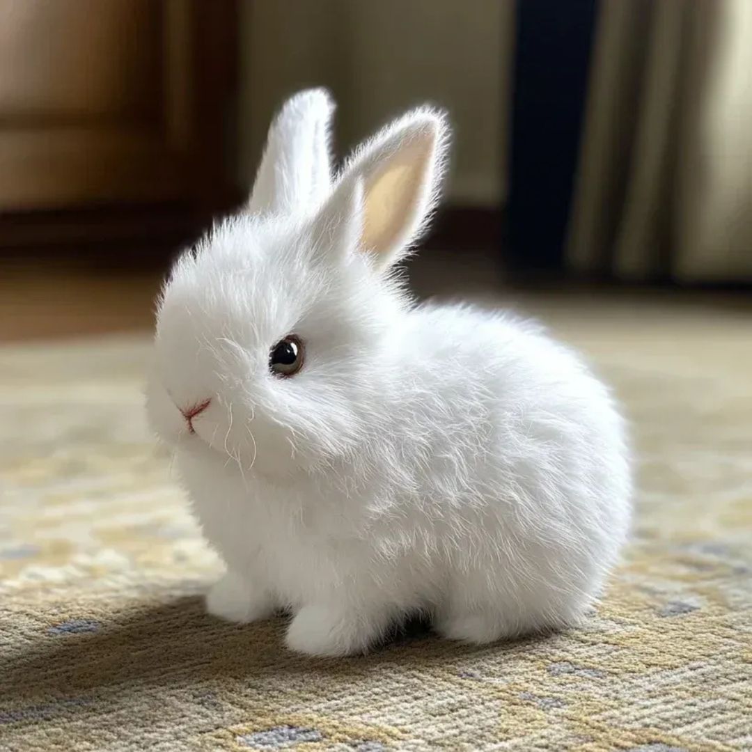 Children’s Plush Bunny Toy Lifelike Interactive Companion - Image 8