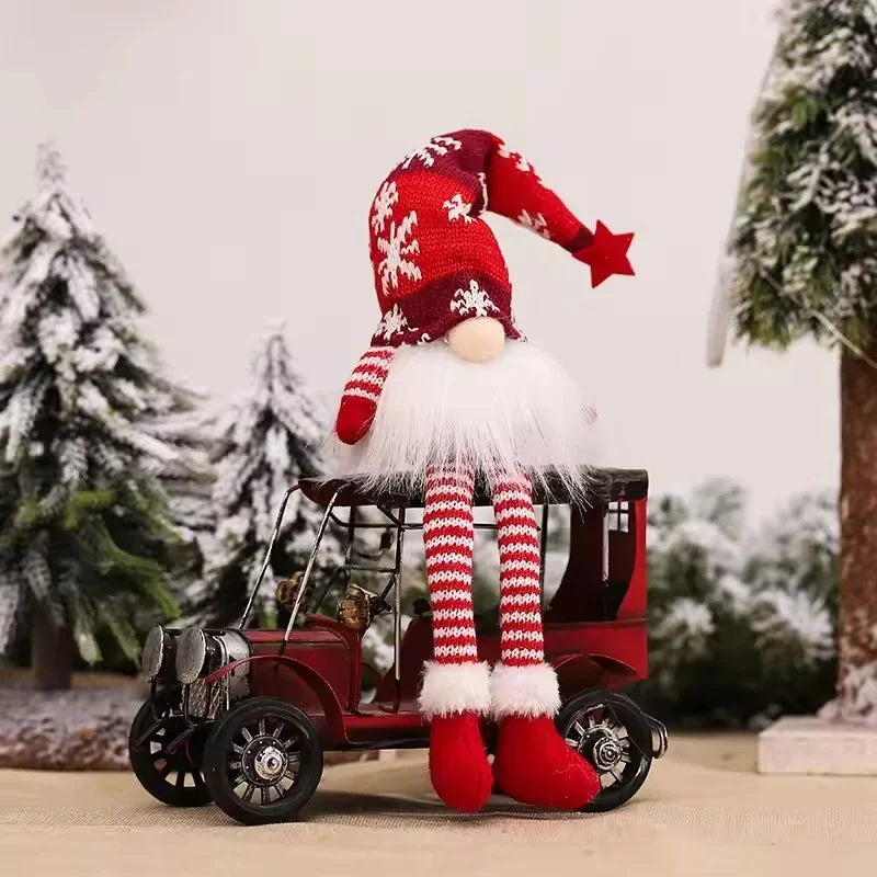 Plush Christmas Gnome Warm LED Glow - Image 12