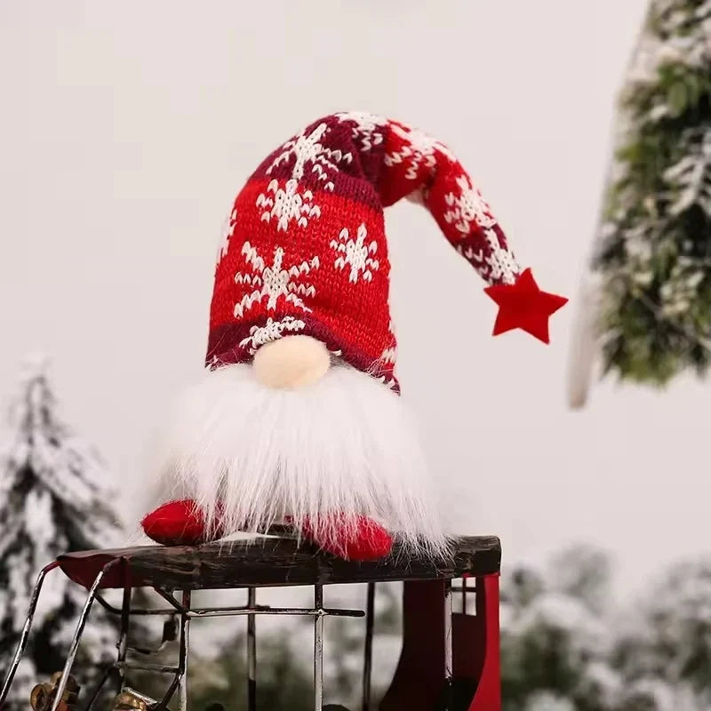Plush Christmas Gnome Warm LED Glow - Image 14