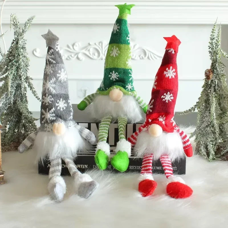 Plush Christmas Gnome Warm LED Glow - Image 6