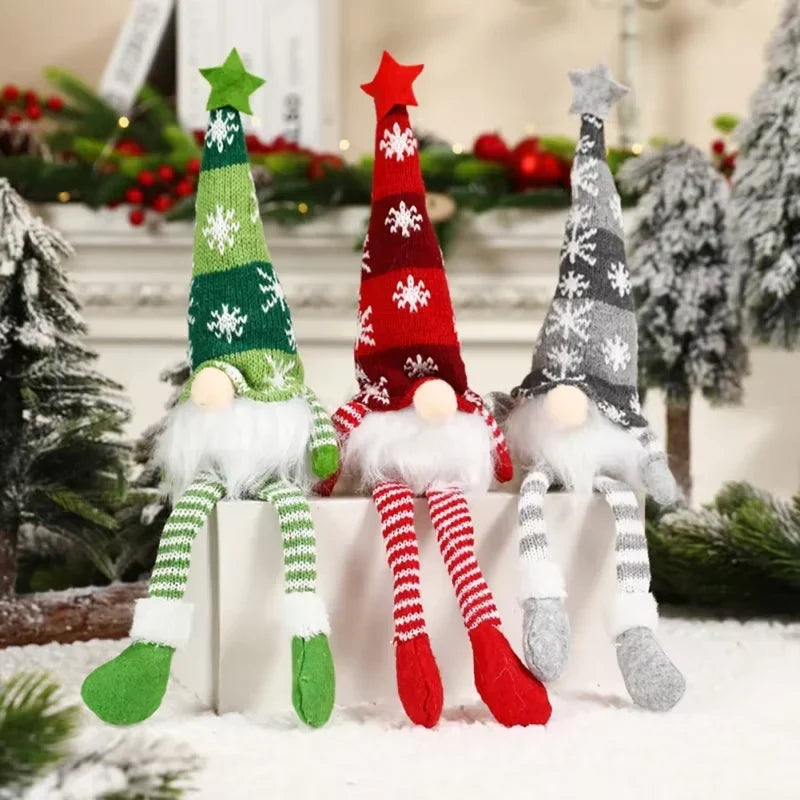 Plush Christmas Gnome Warm LED Glow - Image 8