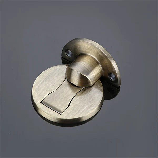Stainless Steel Magnetic Door Stop Hinged Floor Plate - Image 4