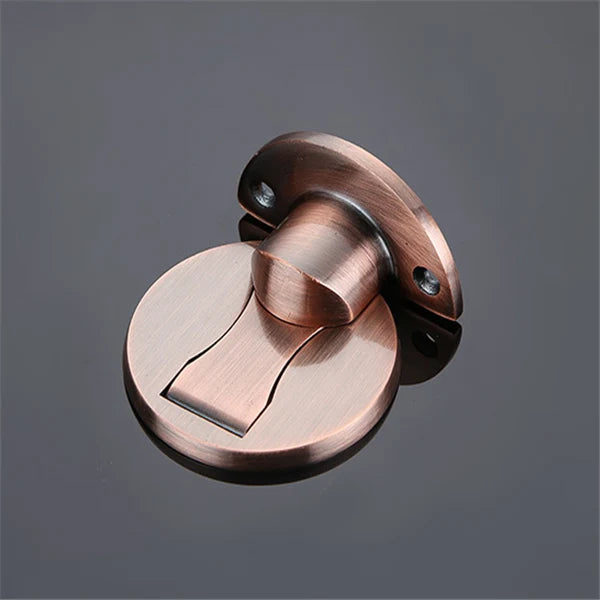 Stainless Steel Magnetic Door Stop Hinged Floor Plate - Image 5