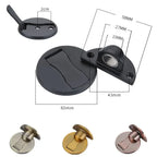 Stainless Steel Magnetic Door Stop Hinged Floor Plate - Image 7