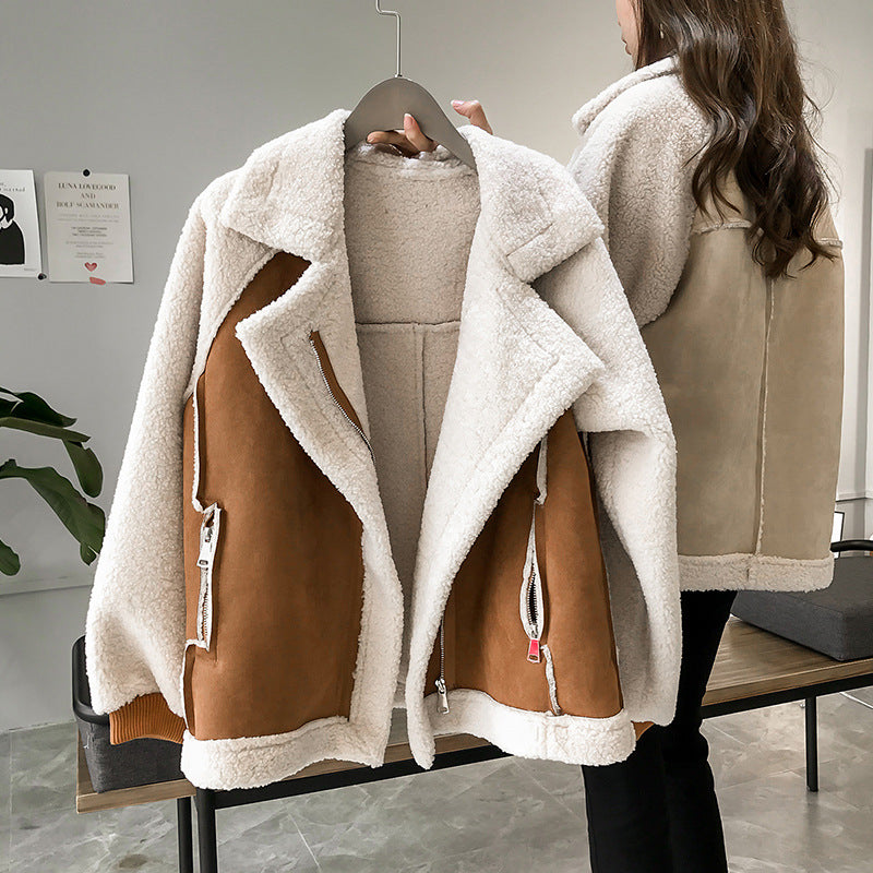 Oversized Soft Warm Winter Coat for Women