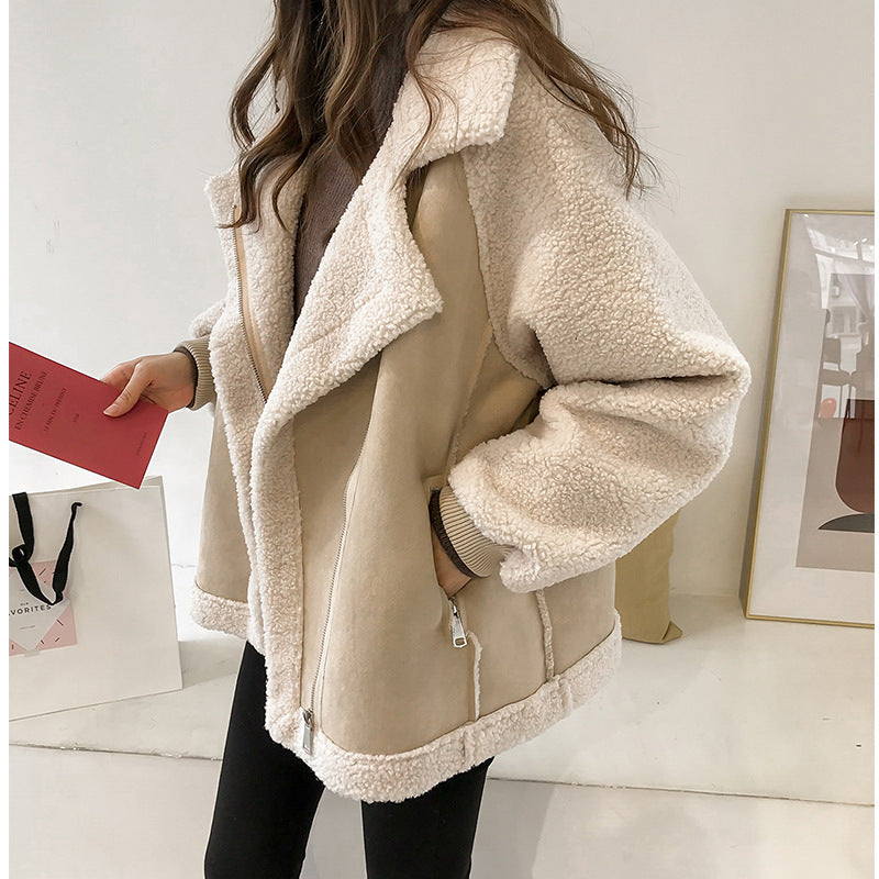 Oversized Soft Warm Winter Coat for Women