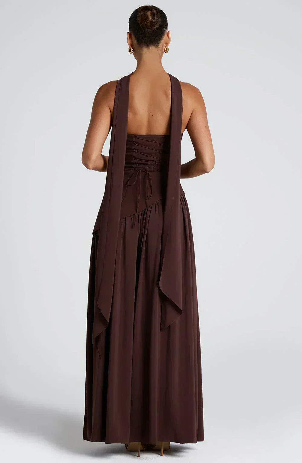 Women's Refined Tailored Asymmetric Slit Cocktail Party Wedding Guest Dresses