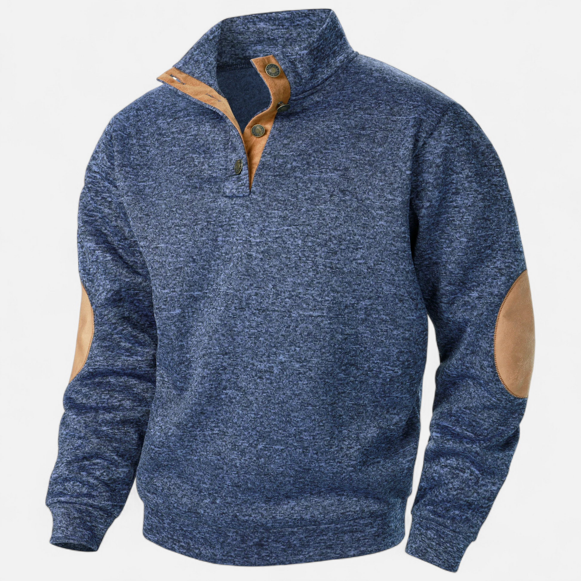 Men’s Modern Warm Stand-up Collar Knitted Sweater