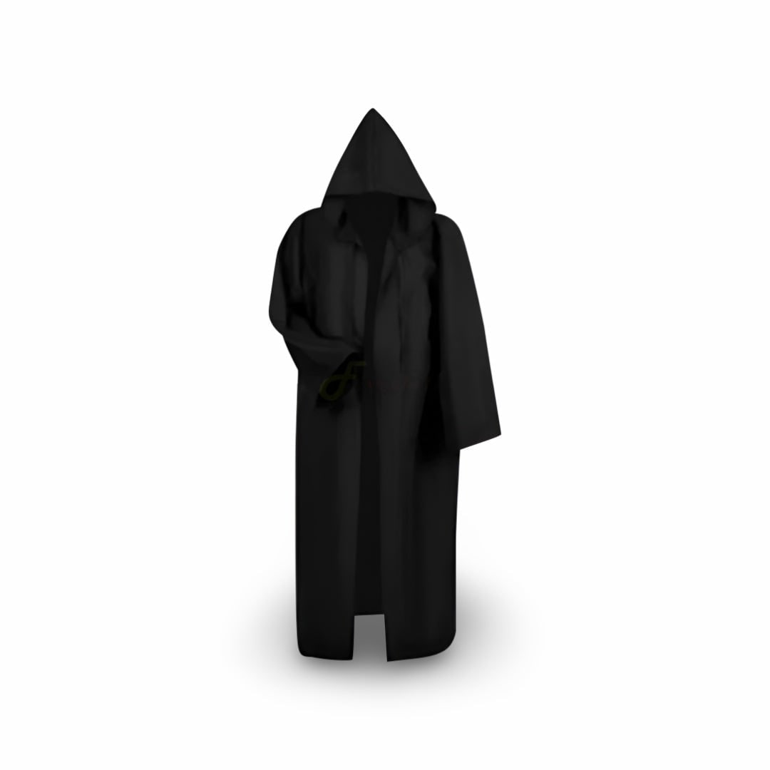 Medieval Knight Costume Templar Cross Tunic Hooded Cloak - Image 11