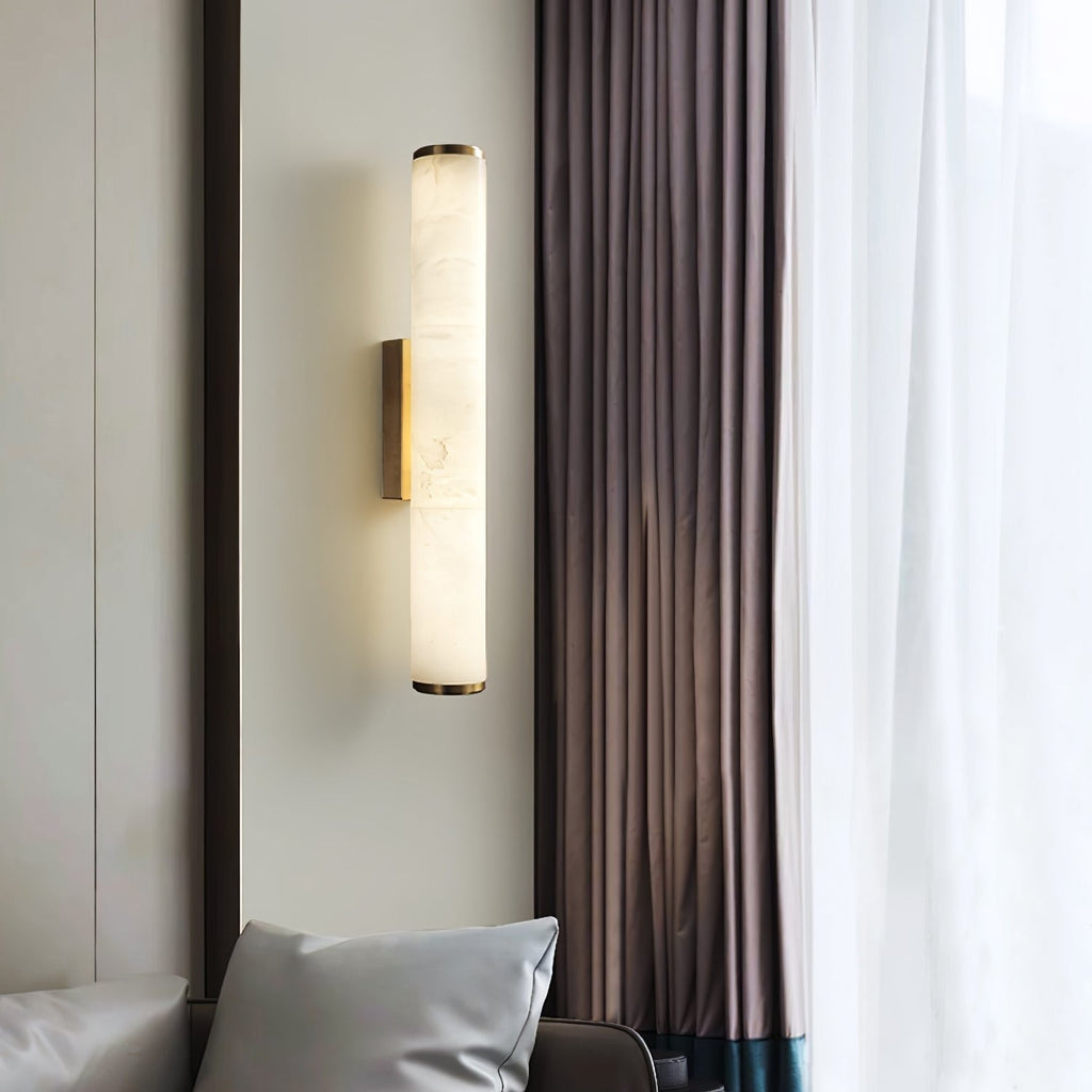 Lumaria – Modern LED Wall Light Marble Effect Diffuser - Image 10