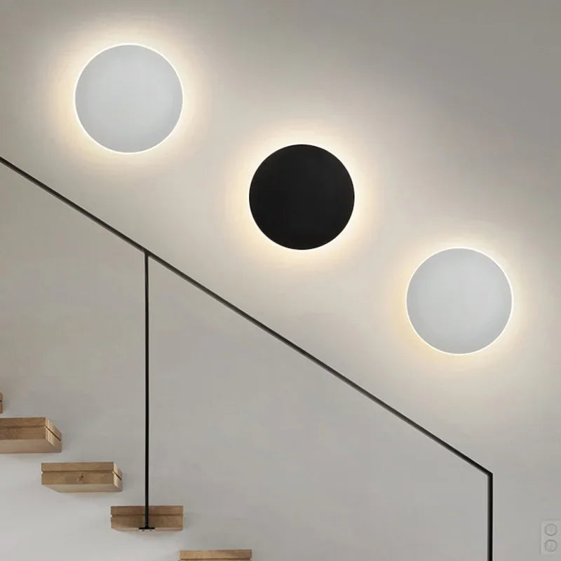 Luvien – Modern Round LED Flush Wall Light - Image 13