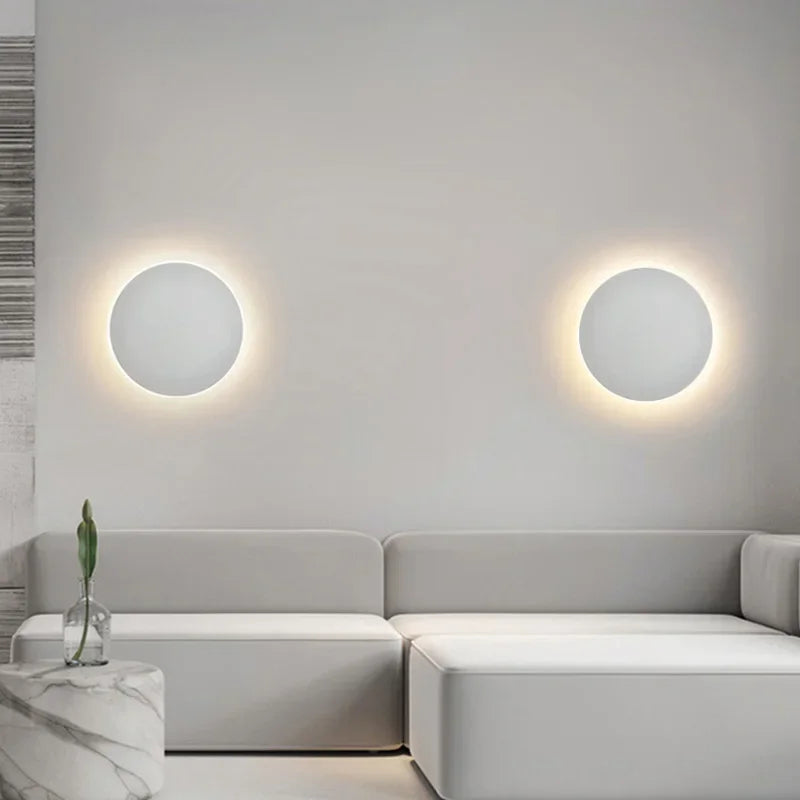 Luvien – Modern Round LED Flush Wall Light - Image 14