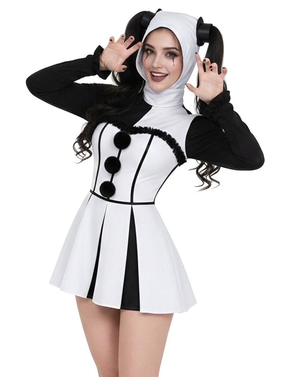 Womens Clown Dress - Image 4
