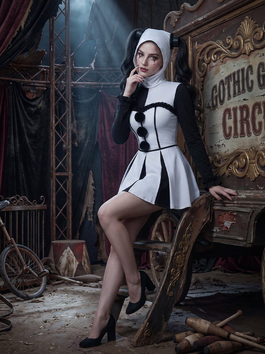 Womens Clown Dress - Image 6