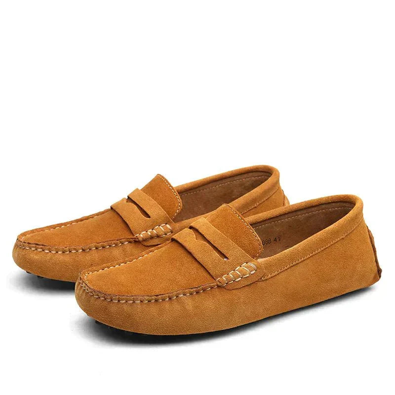 Men’s Versatile Italian Style Loafers - Ideal for Formal and Smart Casual