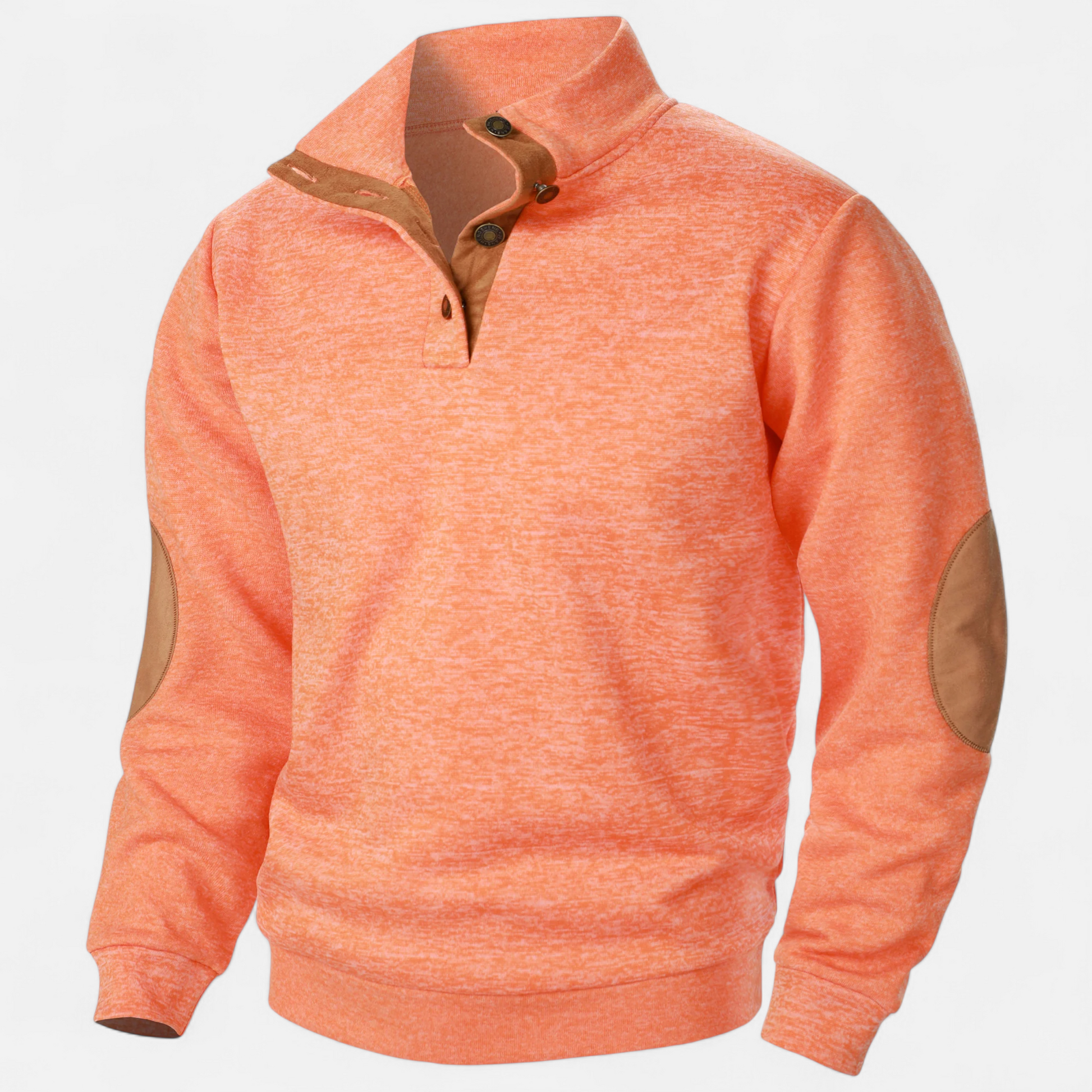 Men’s Modern Warm Stand-up Collar Knitted Sweater