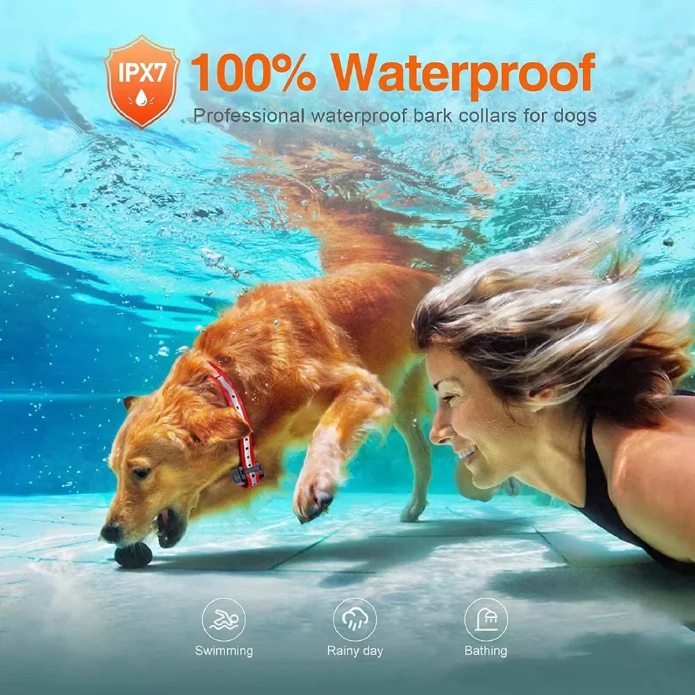 Long‑Range Waterproof Dog Training Collar with 3 Modes - Image 5