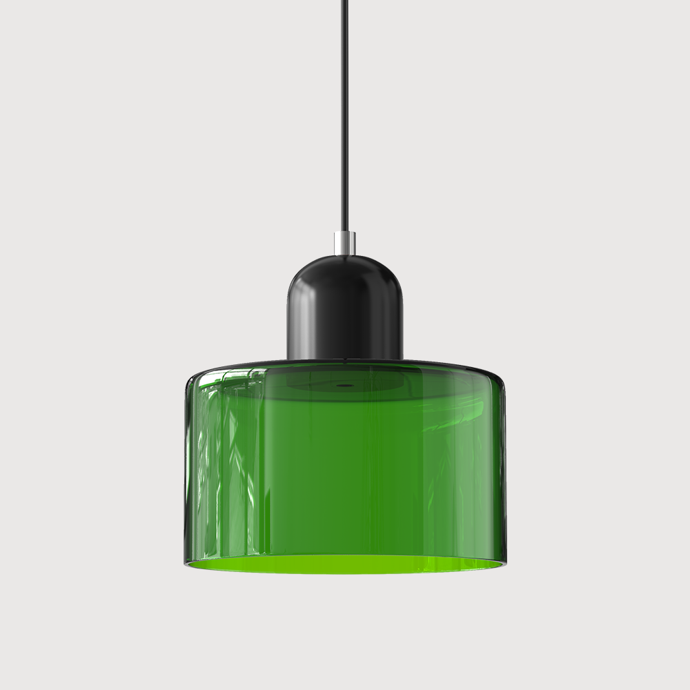 Niora – Cylindrical Glass Pendant Light - Image 10