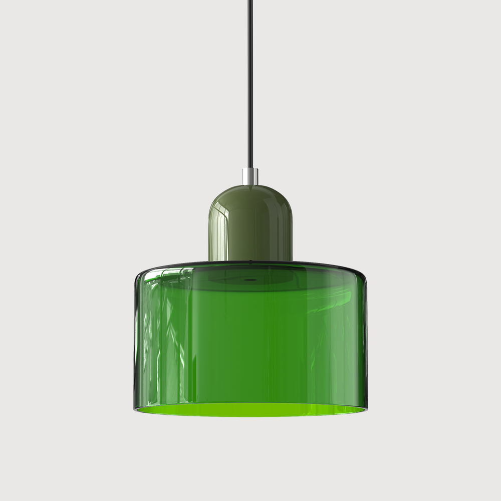Niora – Cylindrical Glass Pendant Light - Image 8