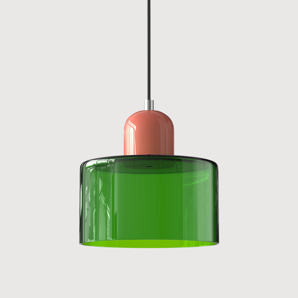 Niora – Cylindrical Glass Pendant Light - Image 7