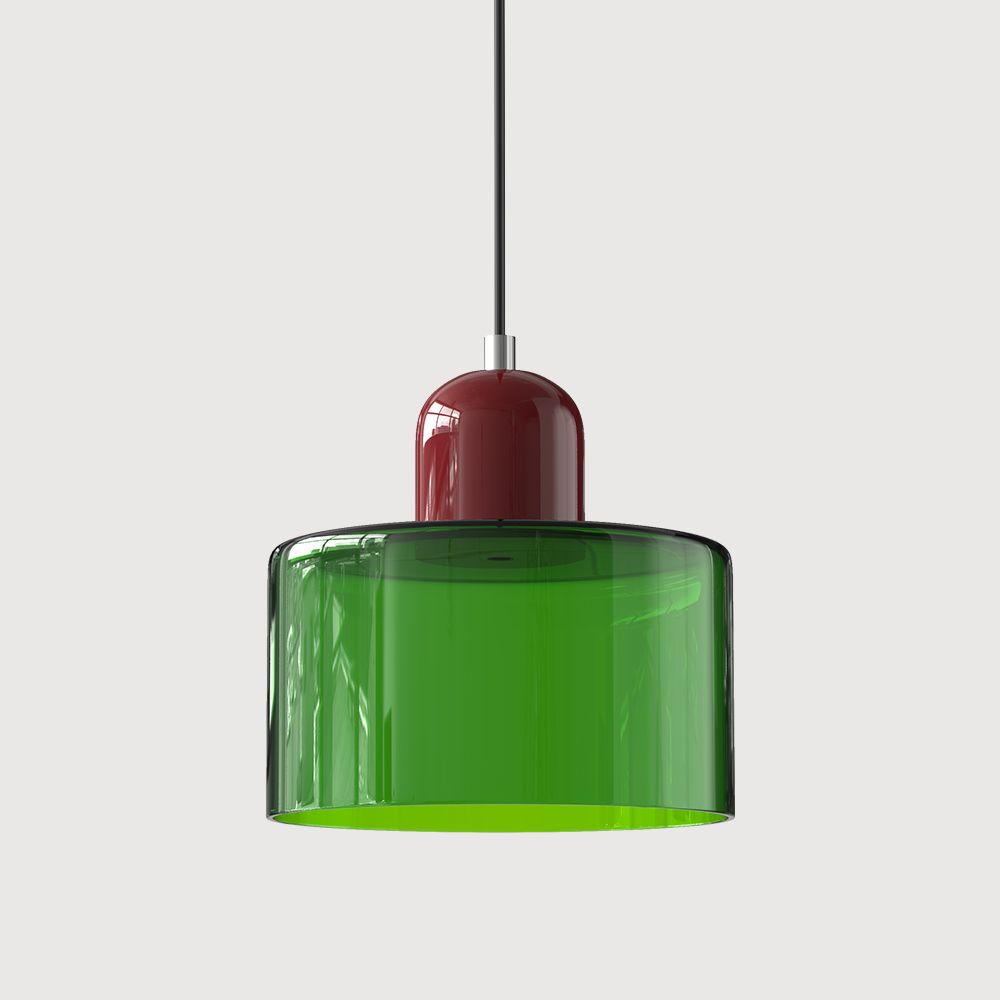 Niora – Cylindrical Glass Pendant Light - Image 9