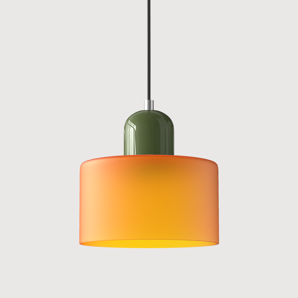 Niora – Cylindrical Glass Pendant Light - Image 14