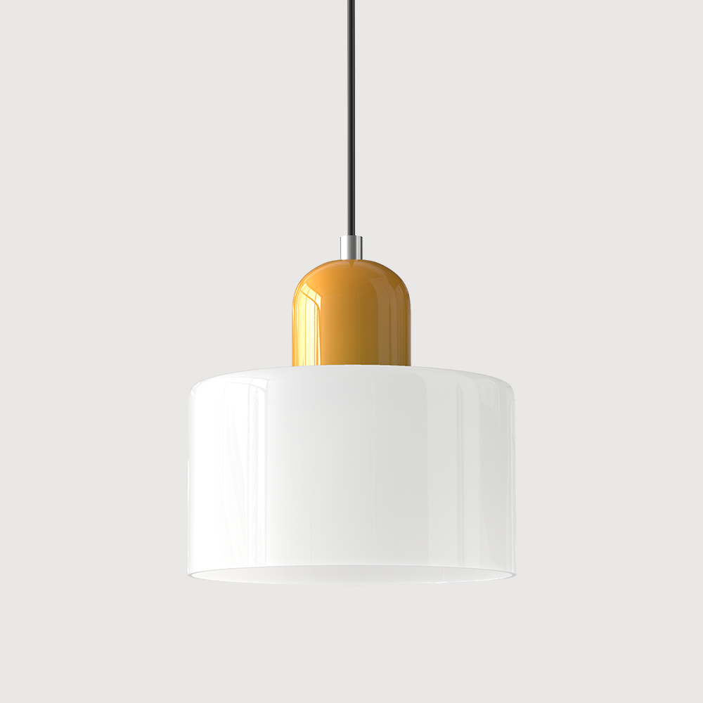 Niora – Cylindrical Glass Pendant Light - Image 23