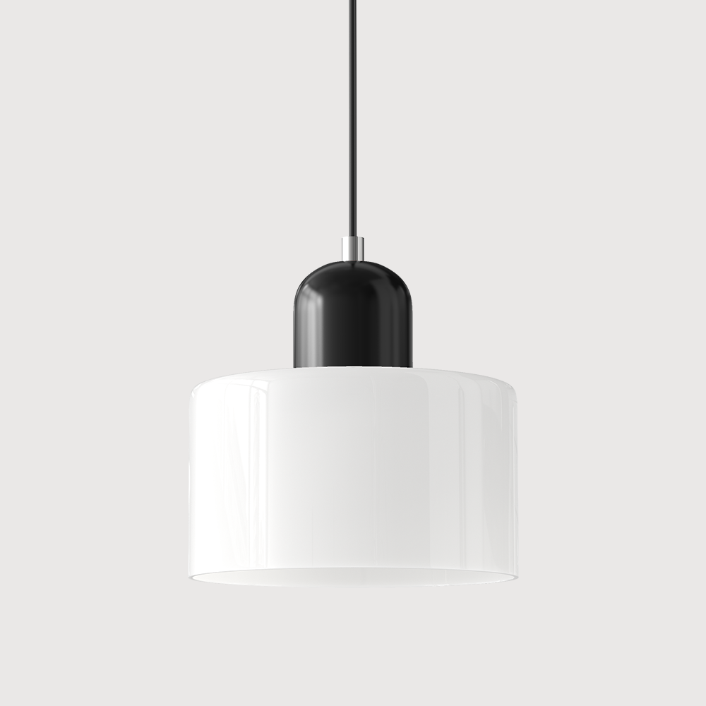 Niora – Cylindrical Glass Pendant Light - Image 22