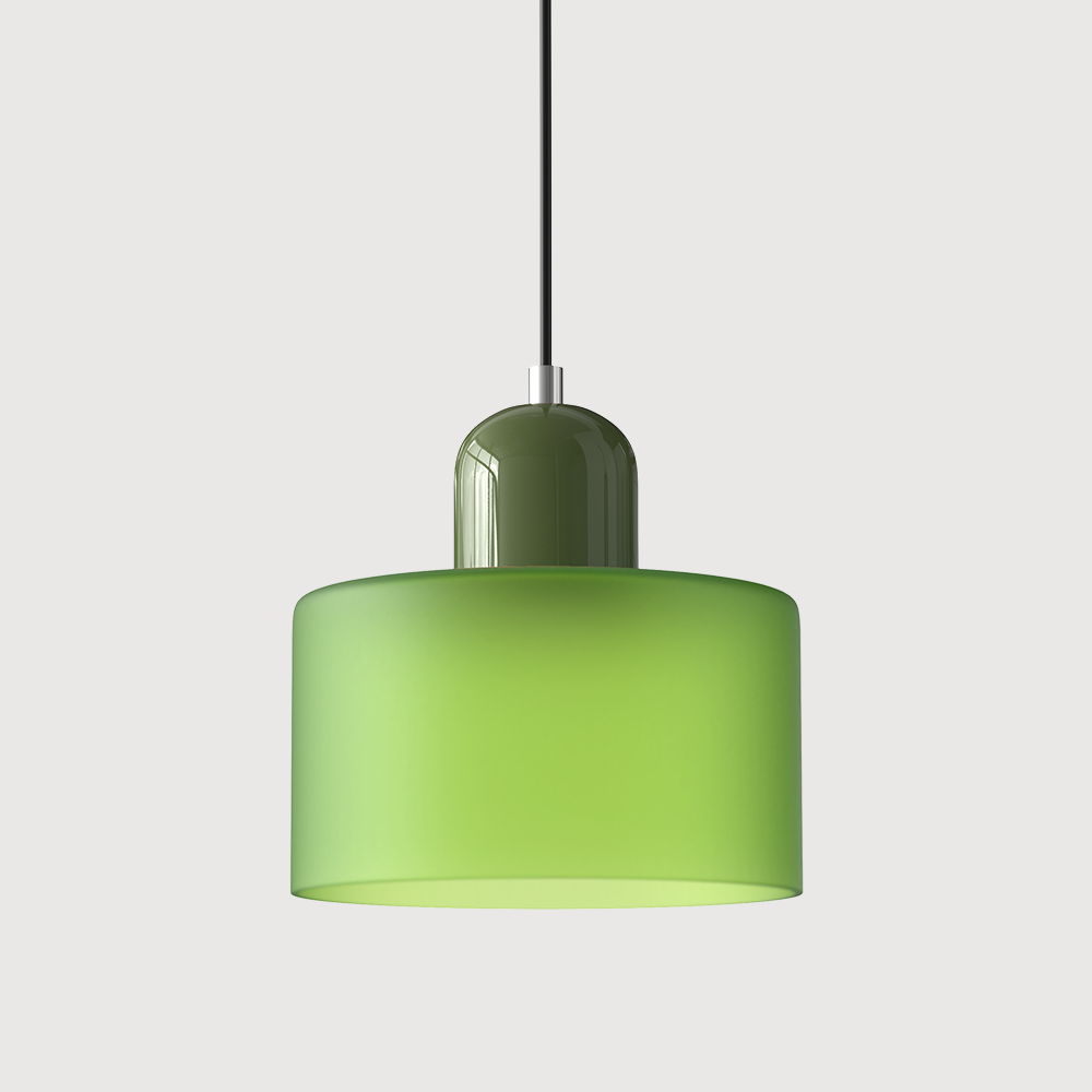 Niora – Cylindrical Glass Pendant Light - Image 32