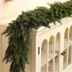 Christmas Garland Battery Operated 50 Warm White LED Lights - Image 9
