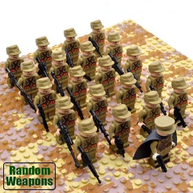 21pcs Army Soldier Building Block Set for Kids - Image 9