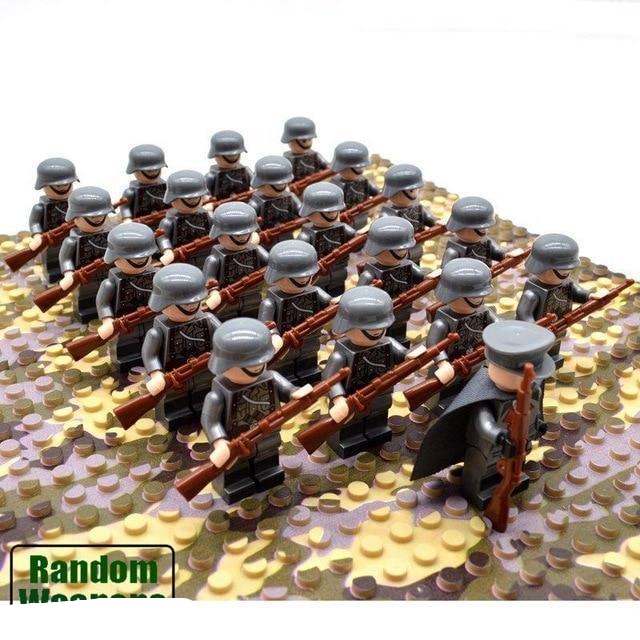 21pcs Army Soldier Building Block Set for Kids - Image 4