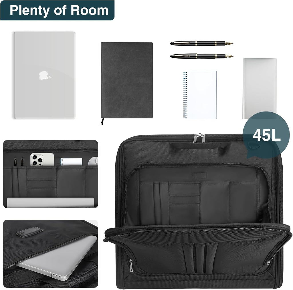 Carry-On Foldable Garment Bag Waterproof Suit Organizer for Travel - Image 4