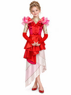 Women Girls Cosplay Costume Red Queen