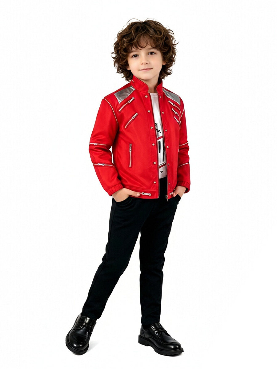 Kids Adult 3 Piece Pop King Costume - Image 2
