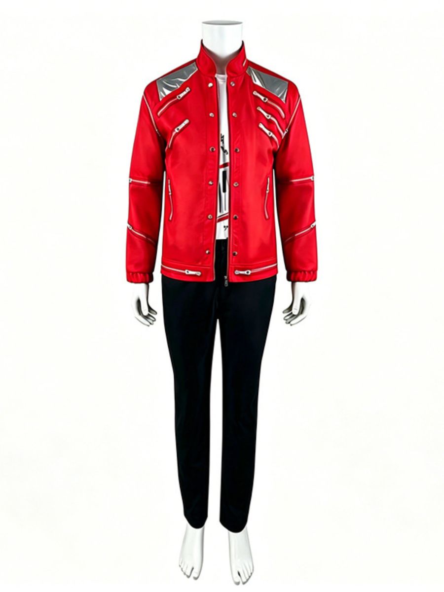 Kids Adult 3 Piece Pop King Costume - Image 13