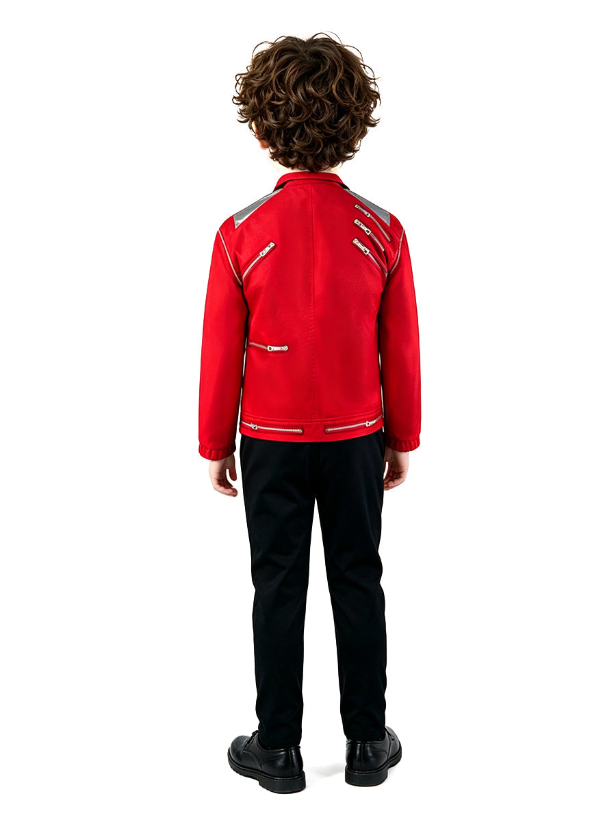 Kids Adult 3 Piece Pop King Costume - Image 3